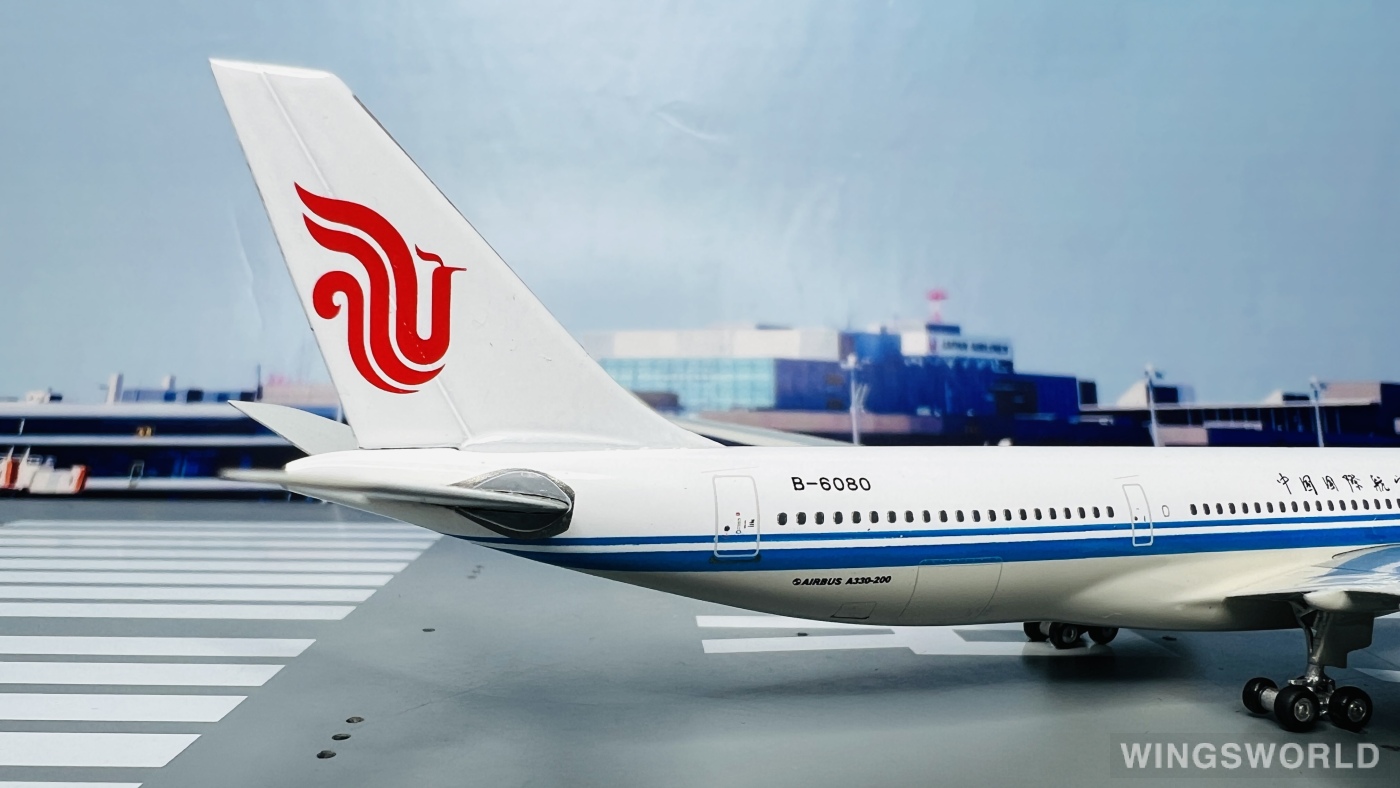 Phoenix 1:400 PH10438 Air China 中国国际航空 Airbus A330-200 B-6080
