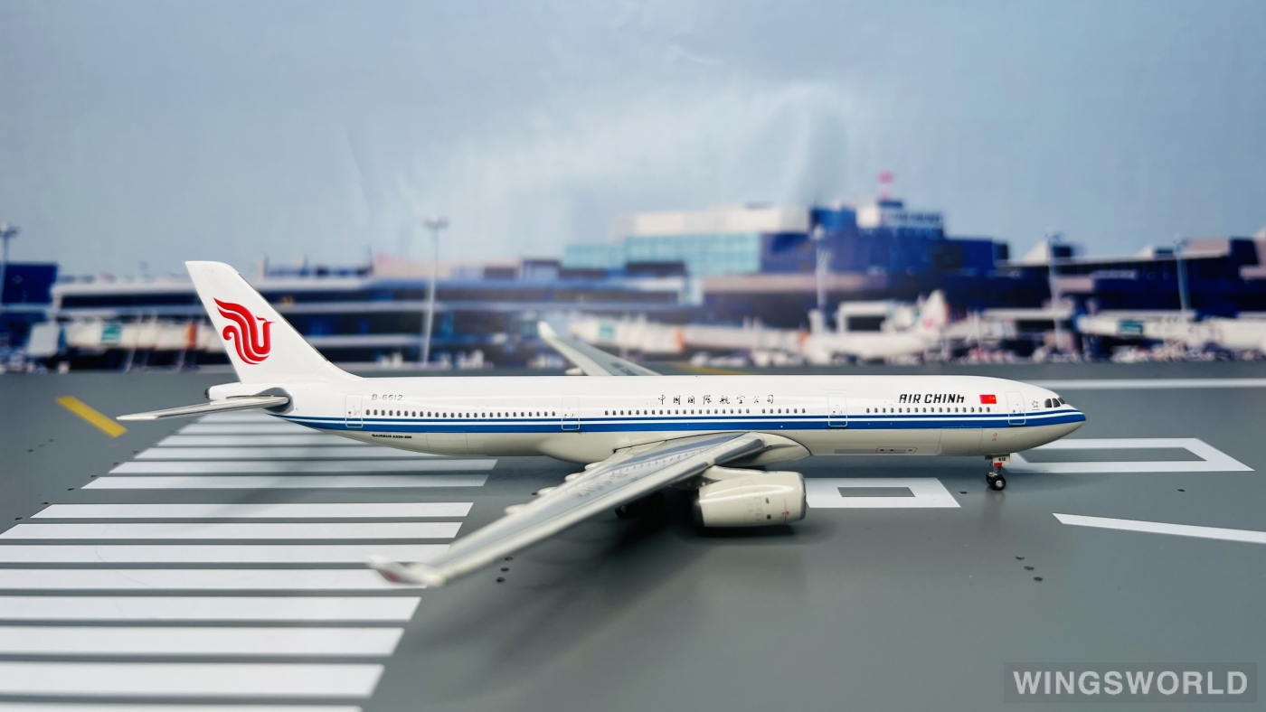 Phoenix 1:400 PH10410 Air China 中国国际航空 Airbus A330-300 B-6512