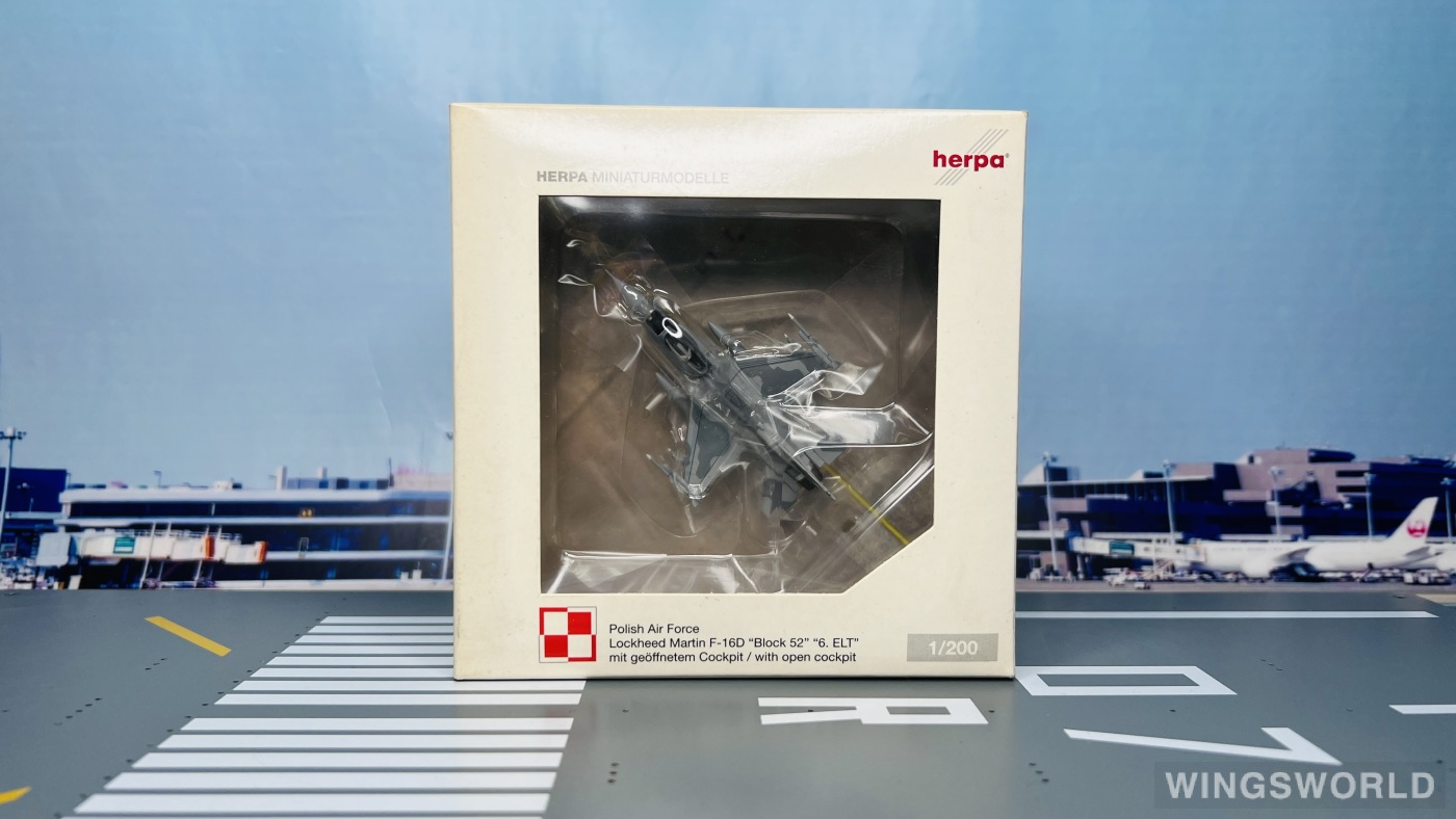 Herpa 1:200 550499 Polish Air Force 波兰空军 Lockheed Martin F-16 4076