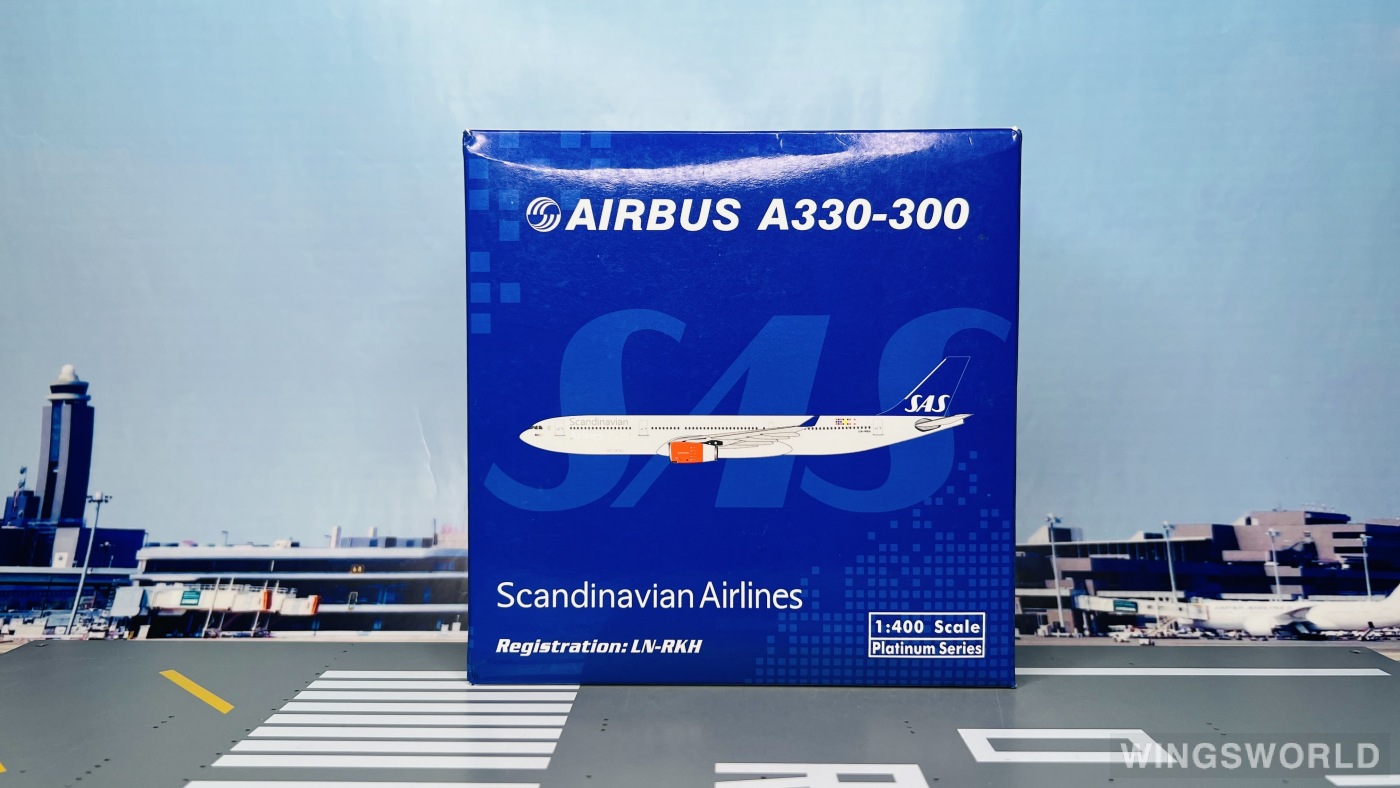 Phoenix 1:400 PH10488 SAS 北欧航空 Airbus A330-300 LN-RKH