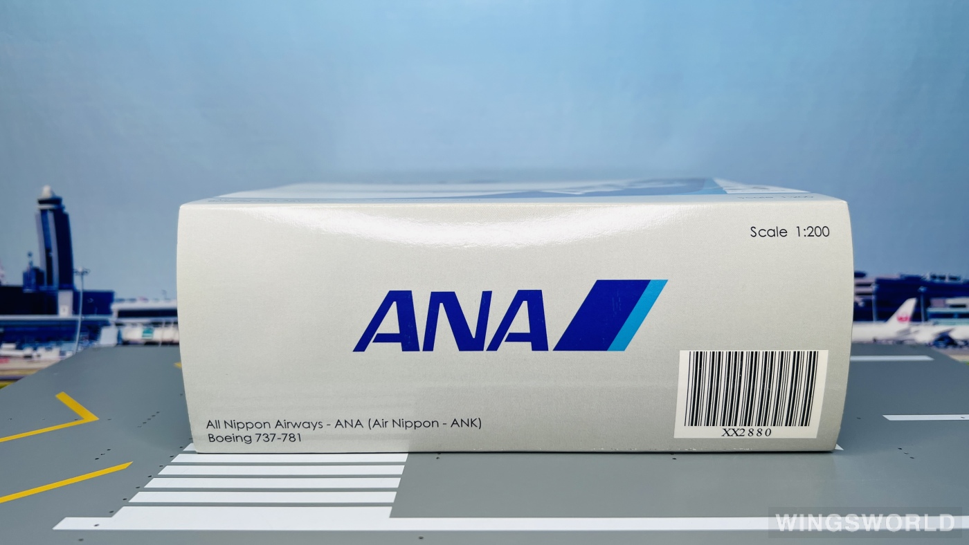 JC Wings 1:200 XX2880 ANA 全日空 Boeing 737-700 JA08AN