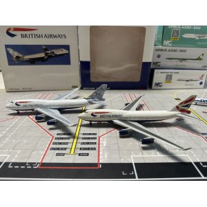 British Airways 英国航空 Boeing 747-400 G-CIVW  A13023 Witty 1:400