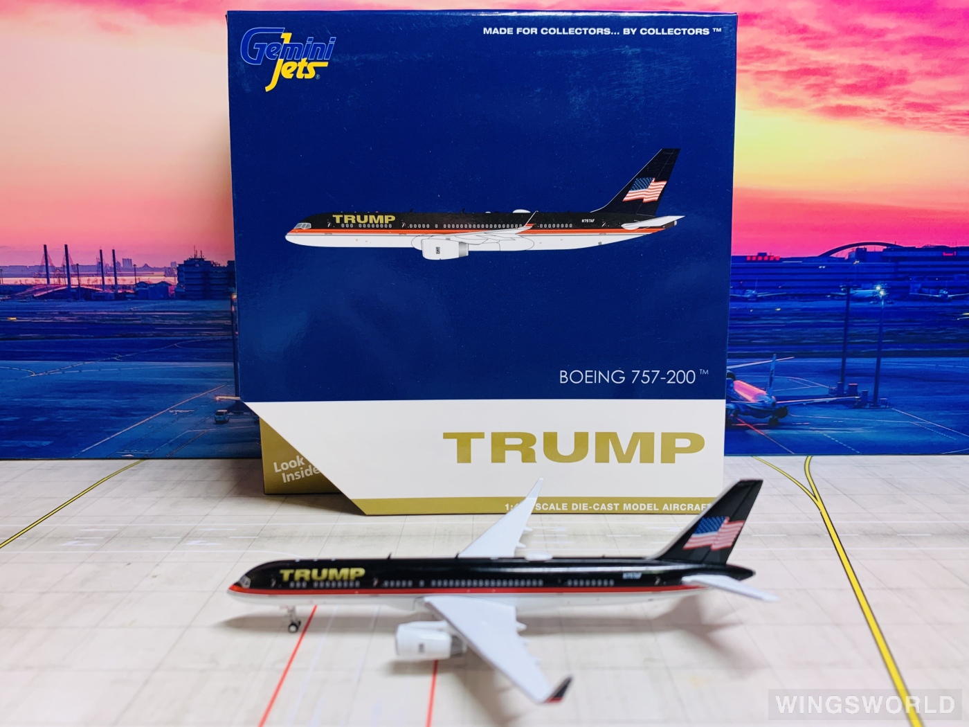 Geminijets 1:400 GJTRU2171 Trump Shuttle Boeing 757-200 N757AF