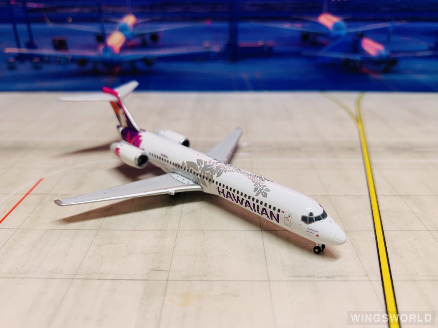 Geminijets 1:400 GJHAL2183 Hawaiian Airlines 夏威夷航空 Boeing 717 N491HA