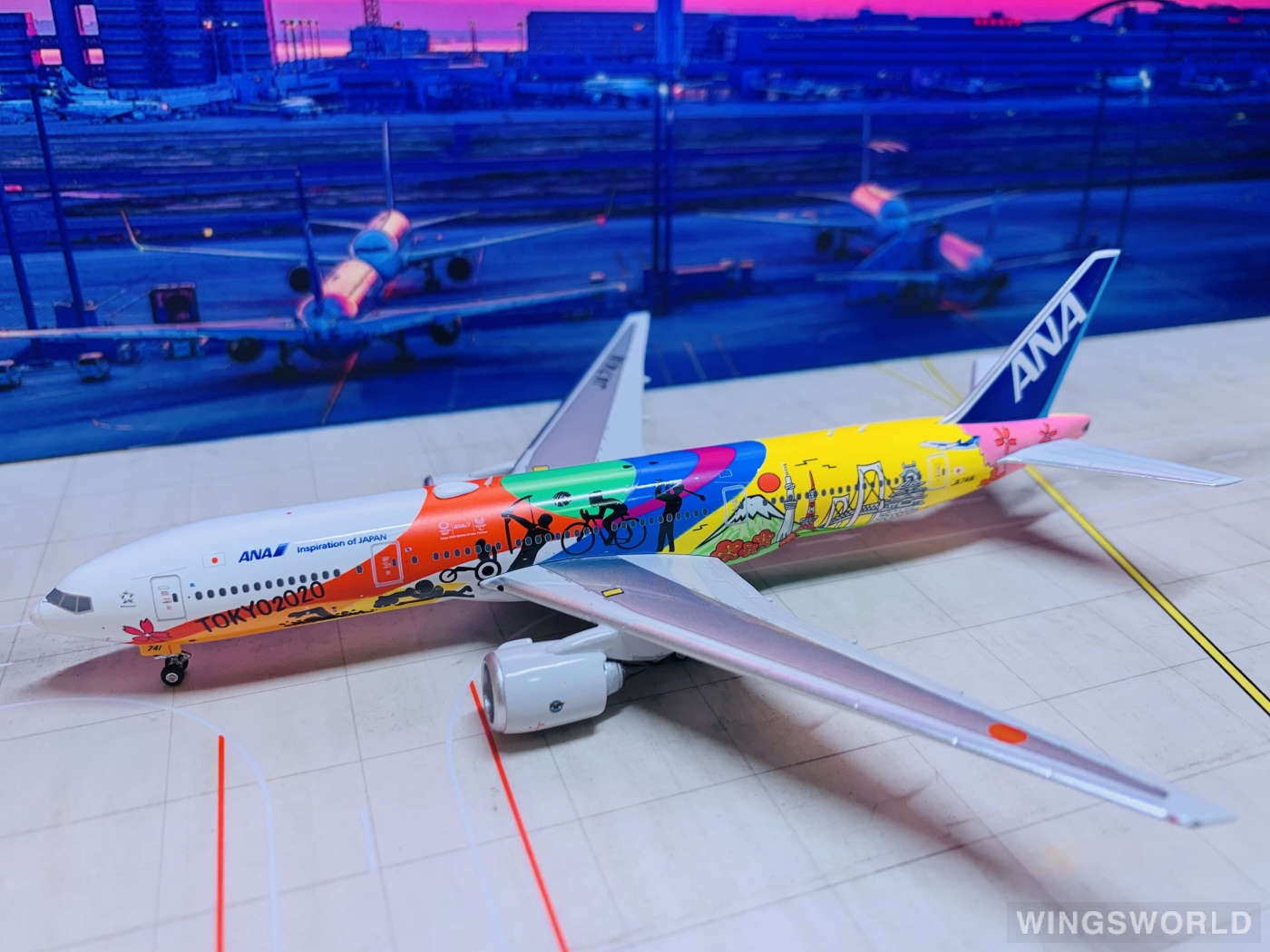 Phoenix 1:400 PH04191 ANA 全日空 Boeing 777-200 JA741A