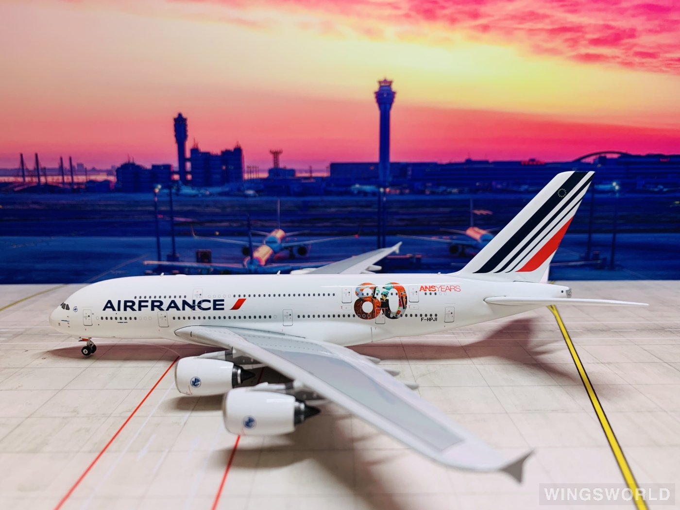 Phoenix 1:400 PH10851 Air France 法国航空 Airbus A380-800 F-HPJI