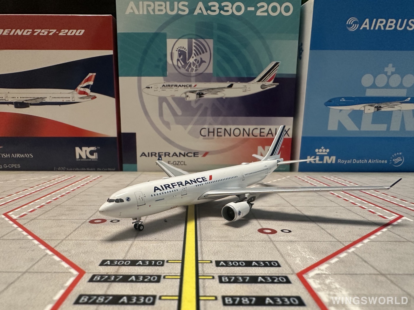 NGmodels 1:400 NG61057 Air France 法国航空 Airbus A330-200 F-GZCL