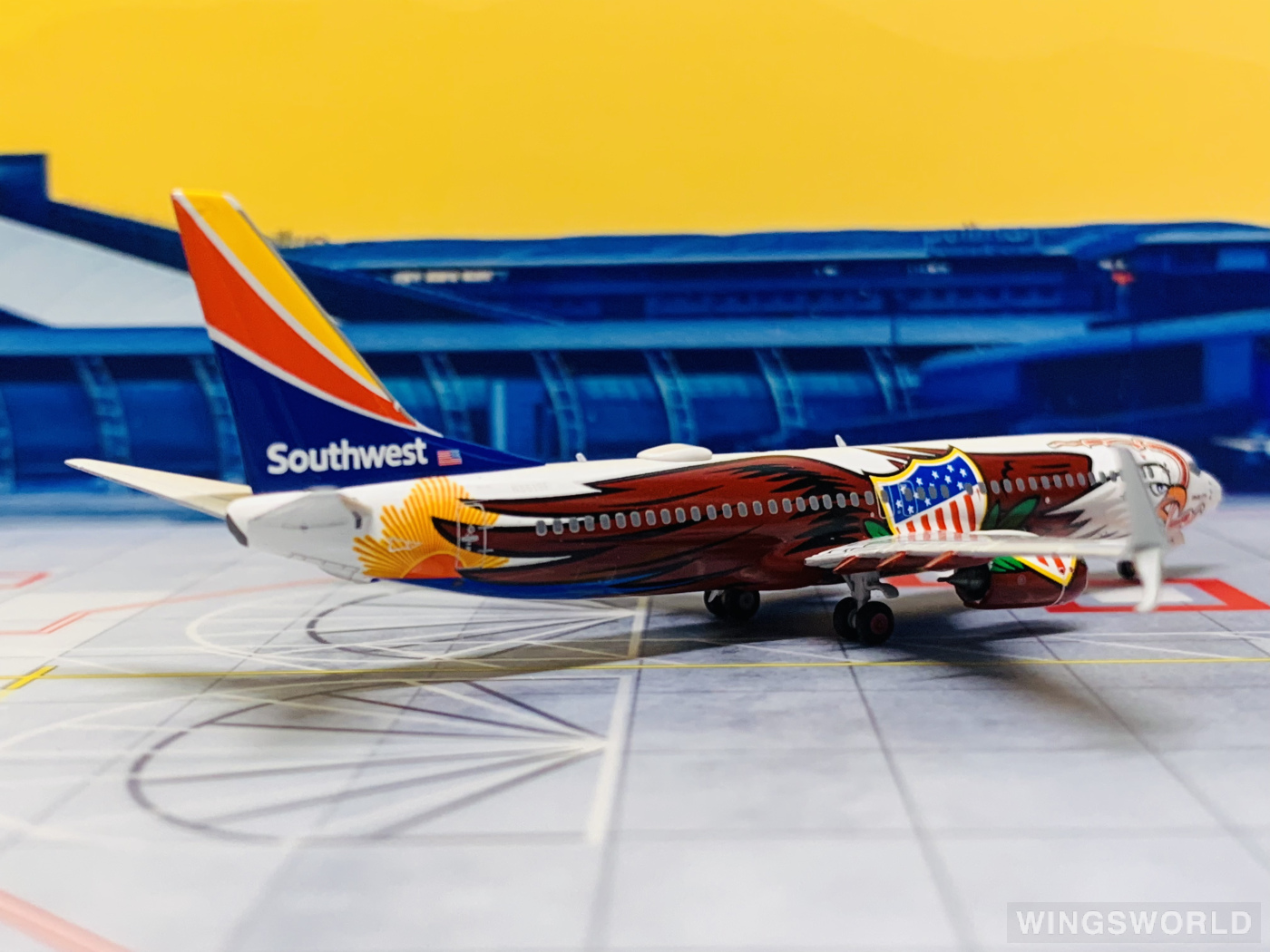 NGmodels 1:400 NG58161 Southwest Airlines 美国西南航空 Boeing 737-800 N8619F