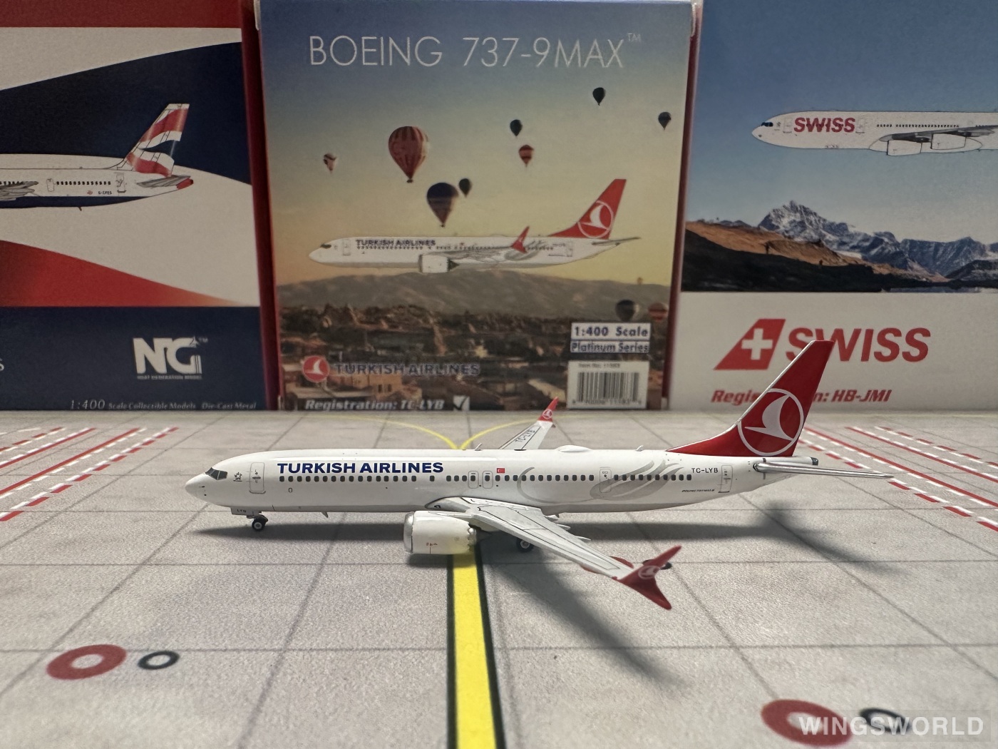 Phoenix 1:400 PH11583 Turkish Airlines 土耳其航空 Boeing 737 MAX 9 TC-LYB