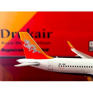 Druk Air 不丹皇家航空 Airbus A320neo A5-JKW  PH11828 Phoenix 1:400