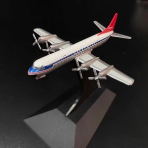 Northwest Airlines 美国西北航空 Lockheed L-188 Electra N130US  55702 Dragon Models 1:400