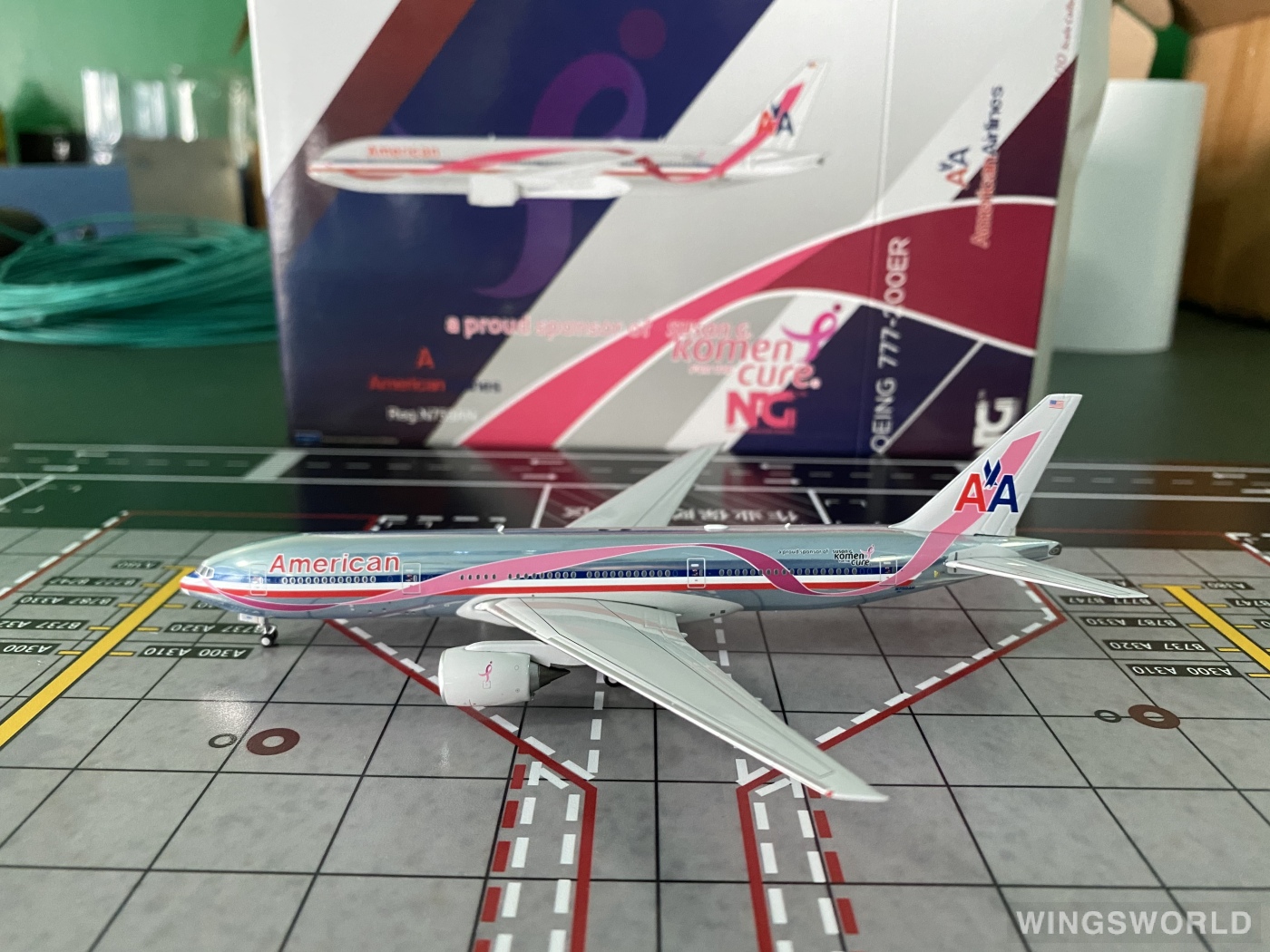 NGmodels 1:400 NG72049 American Airlines 美国航空 Boeing 777-200ER N759AN