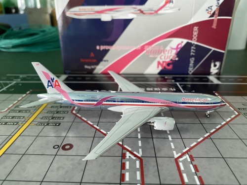 American Airlines 美国航空 Boeing 777-200ER N759AN NG72049 NGmodels 1:400