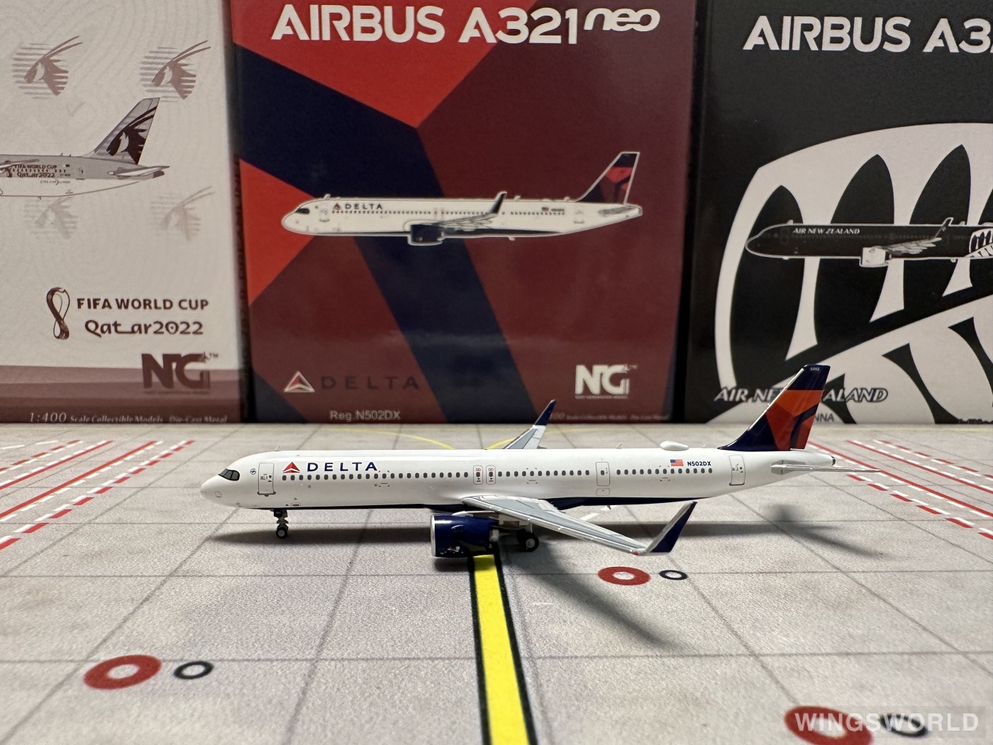 NGmodels 1:400 NG13037 Delta Air Lines 达美航空 Airbus A321neo N502DX