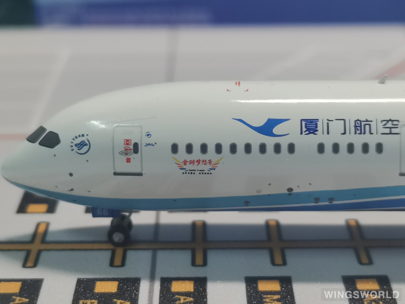 NGmodels 1:400 NG55073 XiamenAir 厦门航空 Boeing 787-9 B-1357