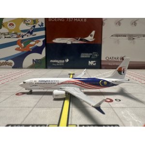 Malaysia Airlines 马来西亚航空 Boeing 737 MAX 8 9M-MVA  NG 88026 NGmodels 1:400