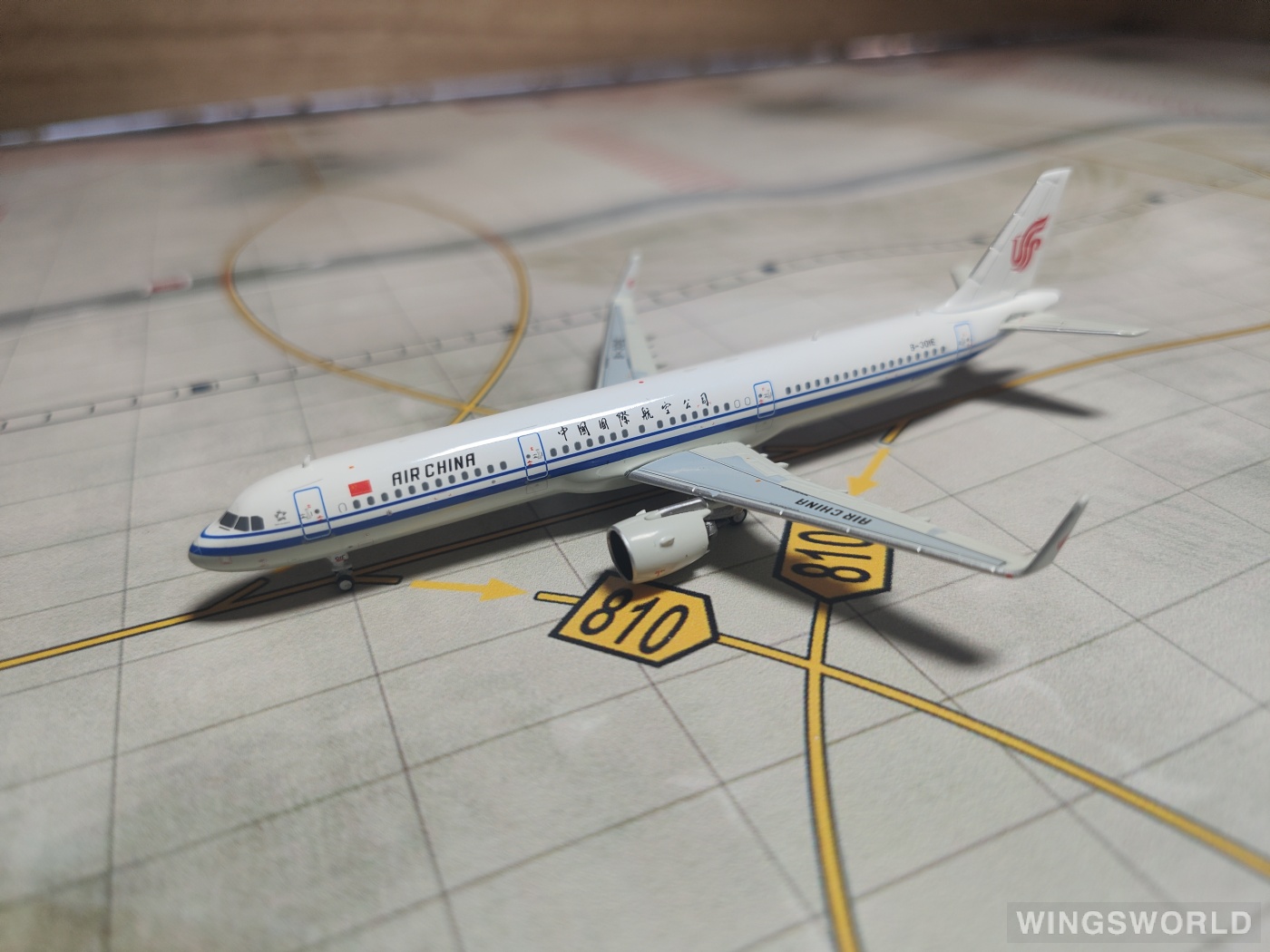 HYJLwings 1:400 HYJL81062 Air China 中国国际航空 Airbus A321 B-301E