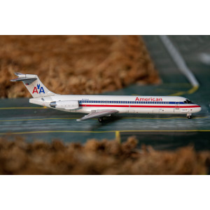 American Airlines 美国航空 McDonnell Douglas MD-87 N753RA  55260 Dragon Models 1:400
