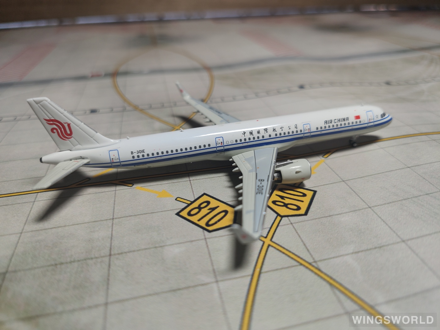 HYJLwings 1:400 HYJL81062 Air China 中国国际航空 Airbus A321 B-301E