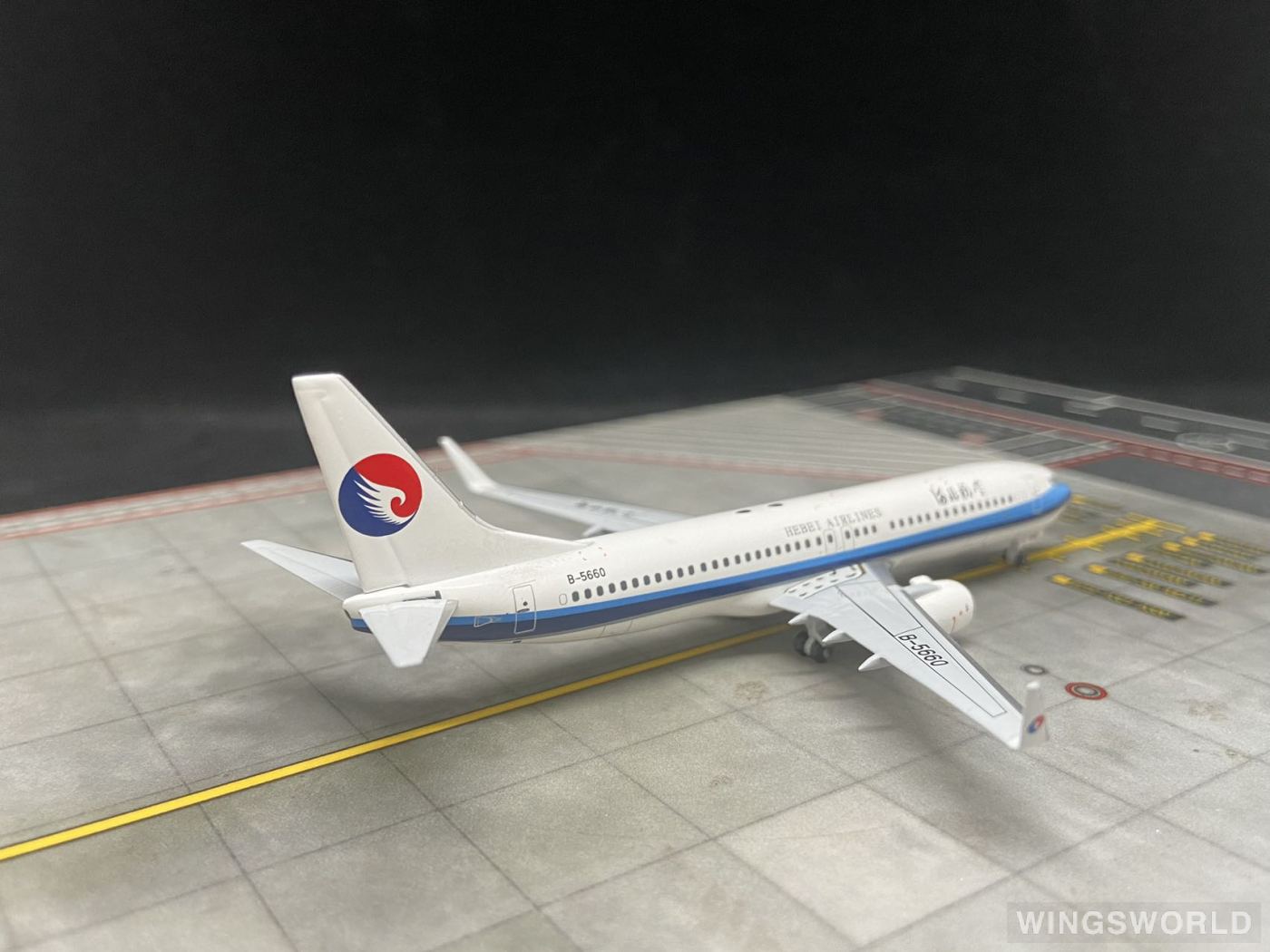 Pandamodel 1:400 PM-B5660 Hebei Airlines 河北航空 Boeing 737-800 B-5660