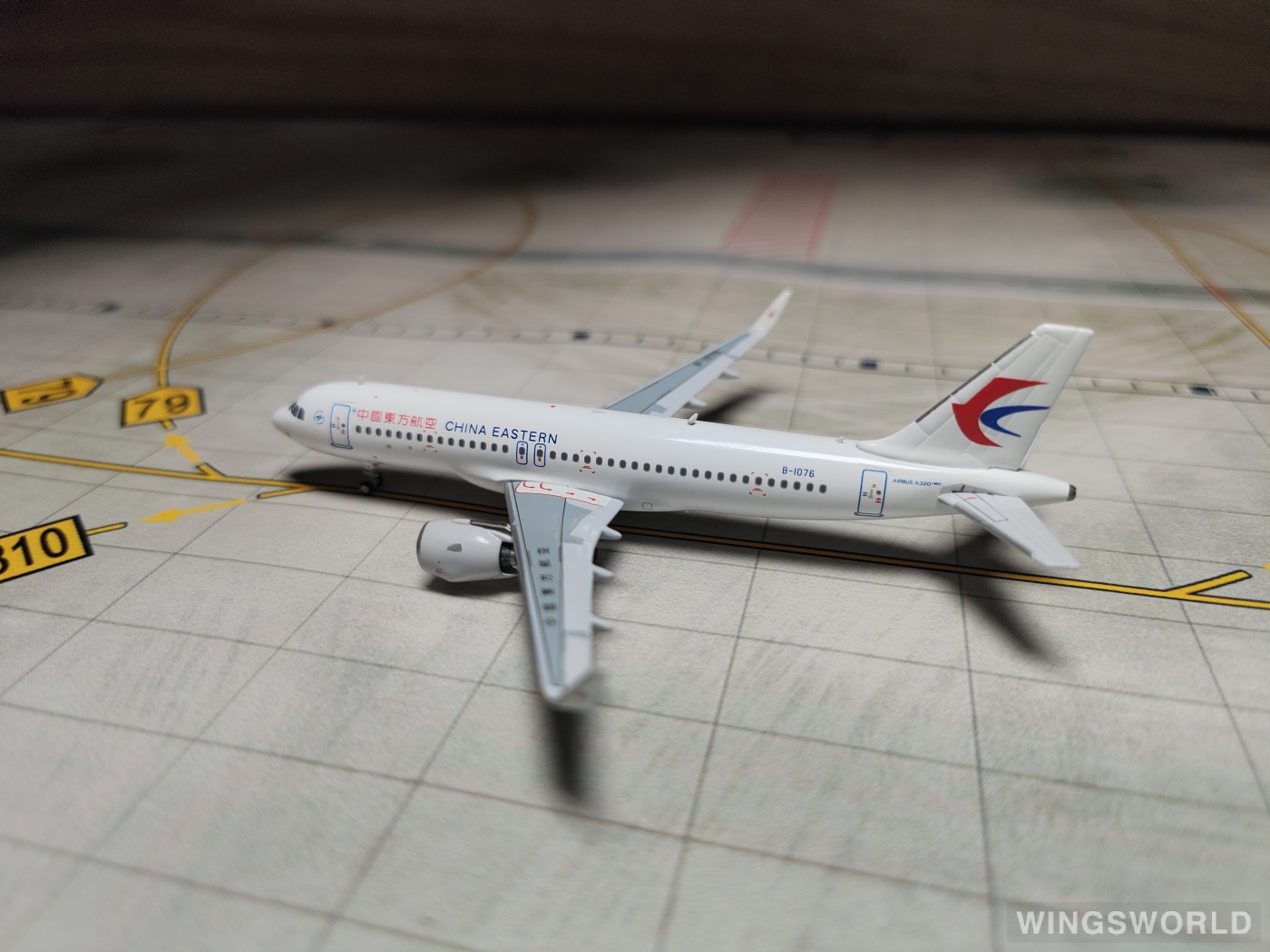 Pandamodel 1:400 PM18017 China Eastern 中国东方航空 Airbus A320 B-1076