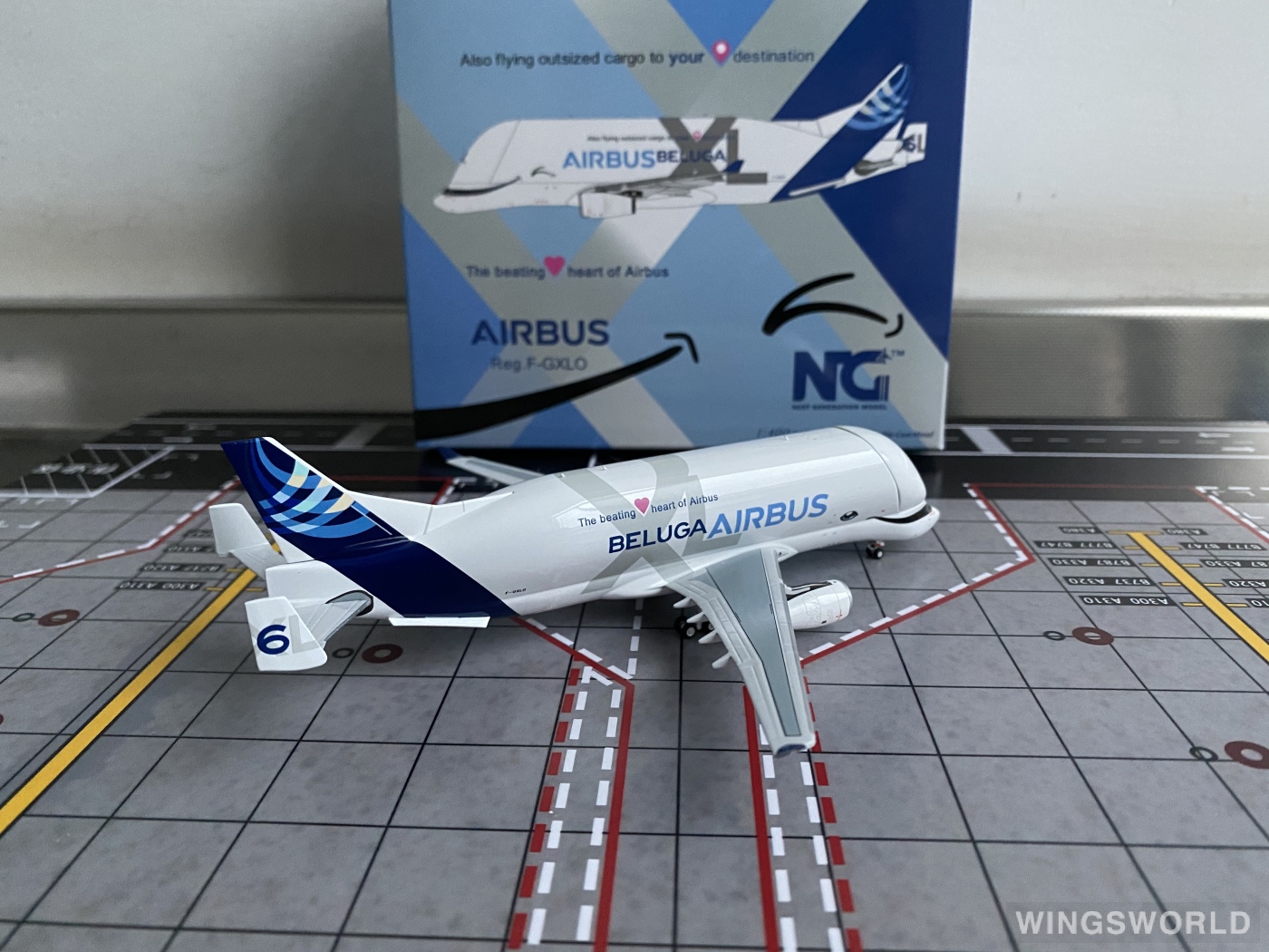 NGmodels 1:400 NG60010 Airbus 空中客车 Airbus A330-700L Beluga XL F-GXLO