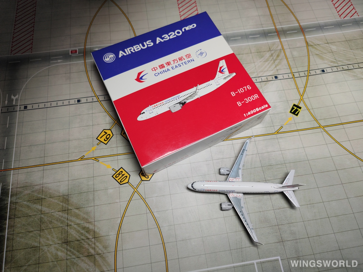 Pandamodel 1:400 PM18017 China Eastern 中国东方航空 Airbus A320 B-1076