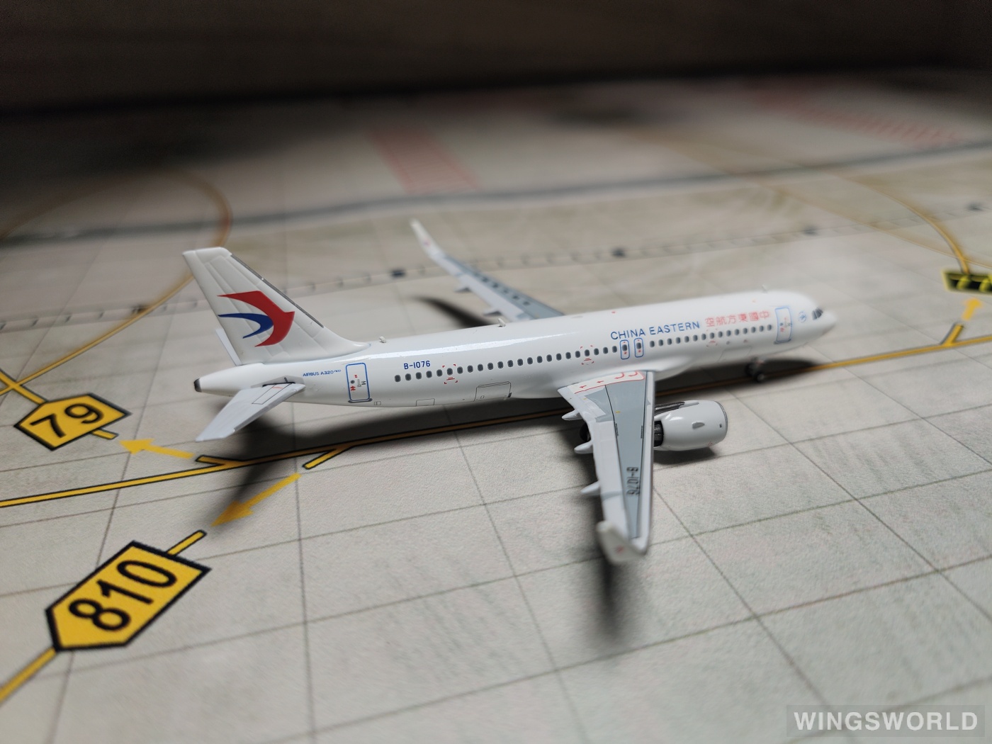 Pandamodel 1:400 PM18017 China Eastern 中国东方航空 Airbus A320 B-1076