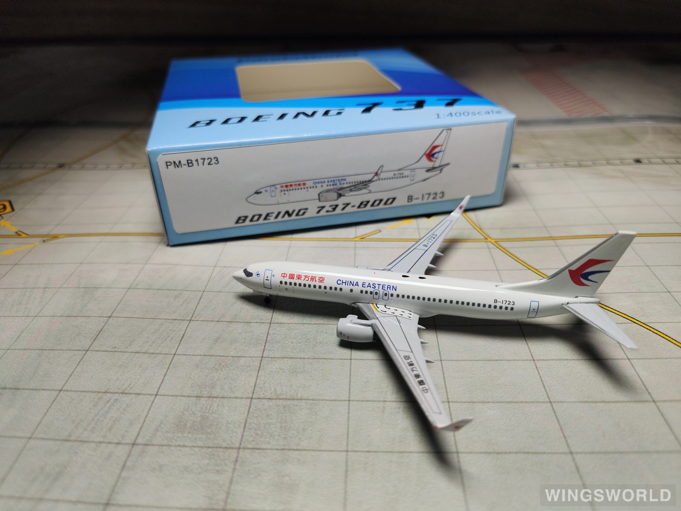 Pandamodel 1:400 PMB1723 China Eastern 中国东方航空 Boeing 737-800 B-1723