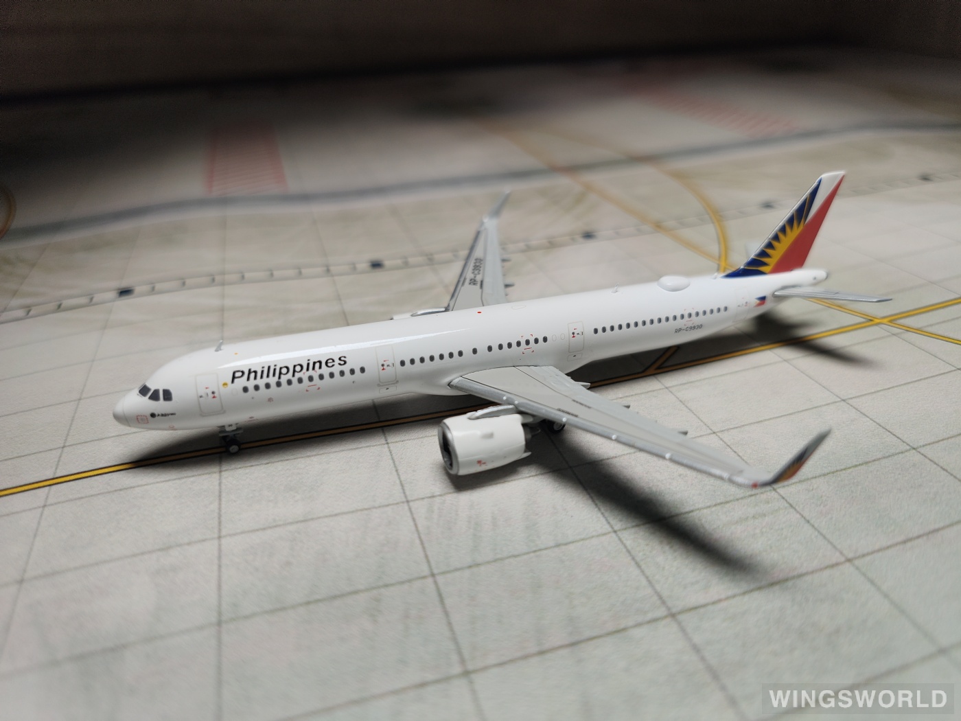 Geminijets 1:400 GJPAL1825 Philippine Airlines 菲律宾航空 Airbus A321neo RP-C9930