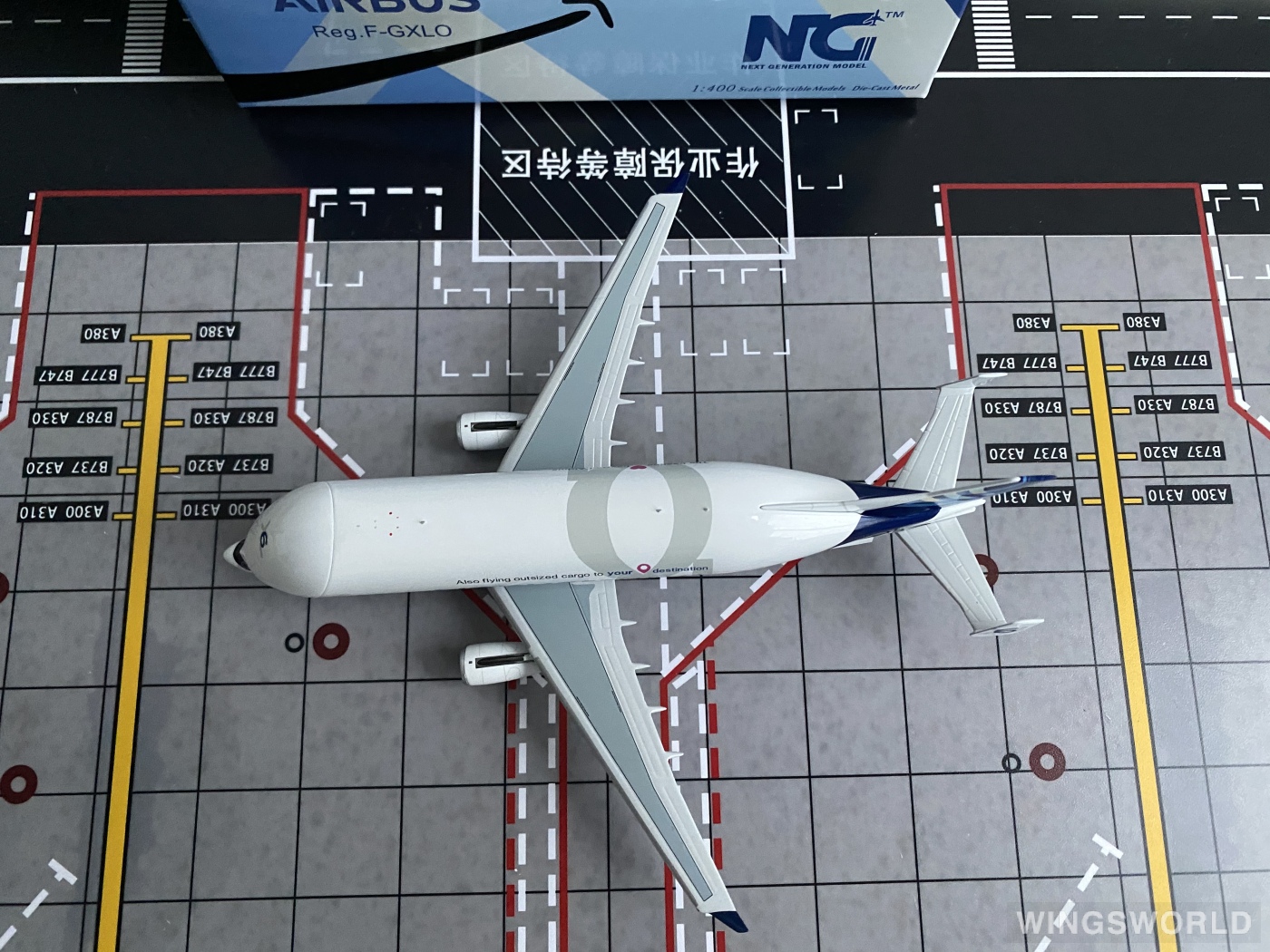 NGmodels 1:400 NG60010 Airbus 空中客车 Airbus A330-700L Beluga XL F-GXLO