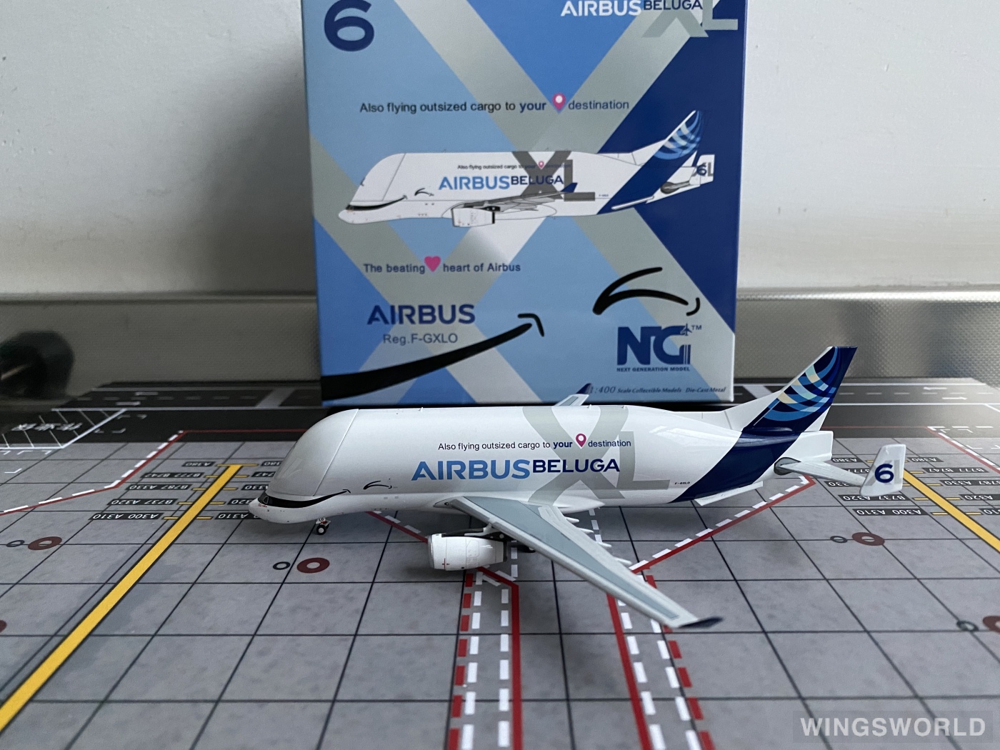 NGmodels 1:400 NG60010 Airbus 空中客车 Airbus A330-700L Beluga XL F-GXLO