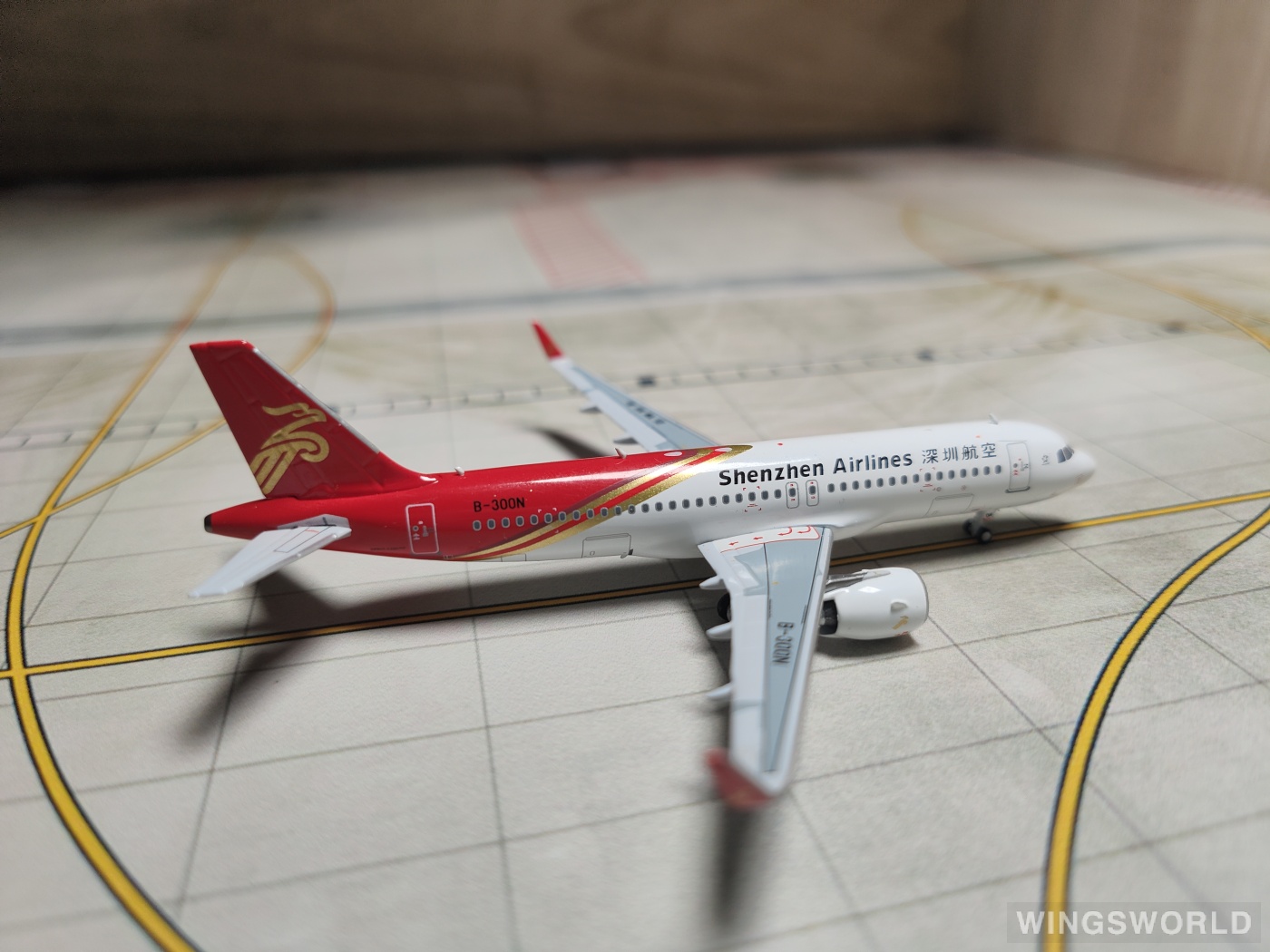 Pandamodel 1:400 PM-B-300N Shenzhen Airlines 深圳航空 Airbus A320neo B-300N