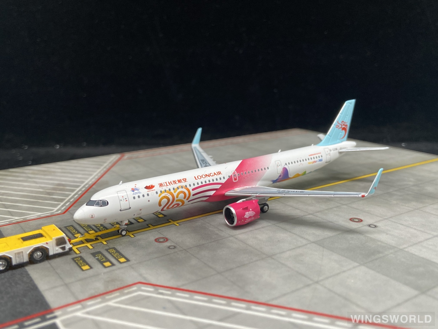 NGmodels 1:400 NG13075 Loong Air 浙江长龙航空 Airbus A321neo B-329R