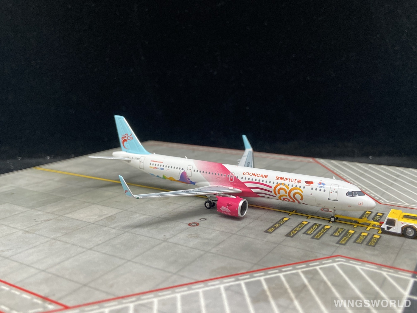 NGmodels 1:400 NG13075 Loong Air 浙江长龙航空 Airbus A321neo B-329R