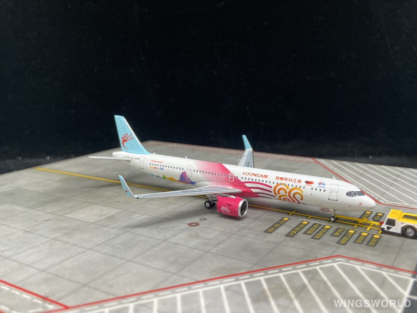 HYJLwings 1:400 HY210091 Loong Air 浙江长龙航空 Airbus A321neo B-329R