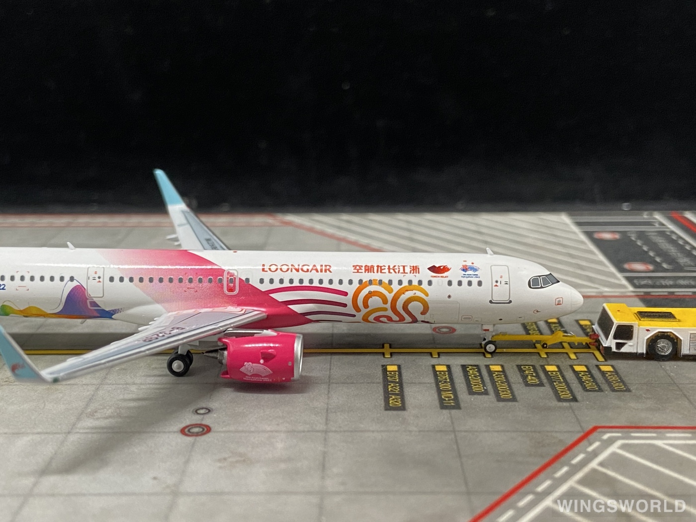 NGmodels 1:400 NG13075 Loong Air 浙江长龙航空 Airbus A321neo B-329R