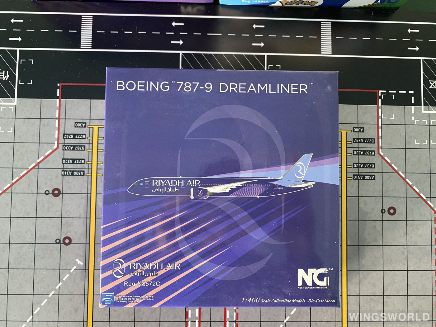 NGmodels 1:400 NG55113 Riyadh Air 利雅得航空 Boeing 787-9 N8572C