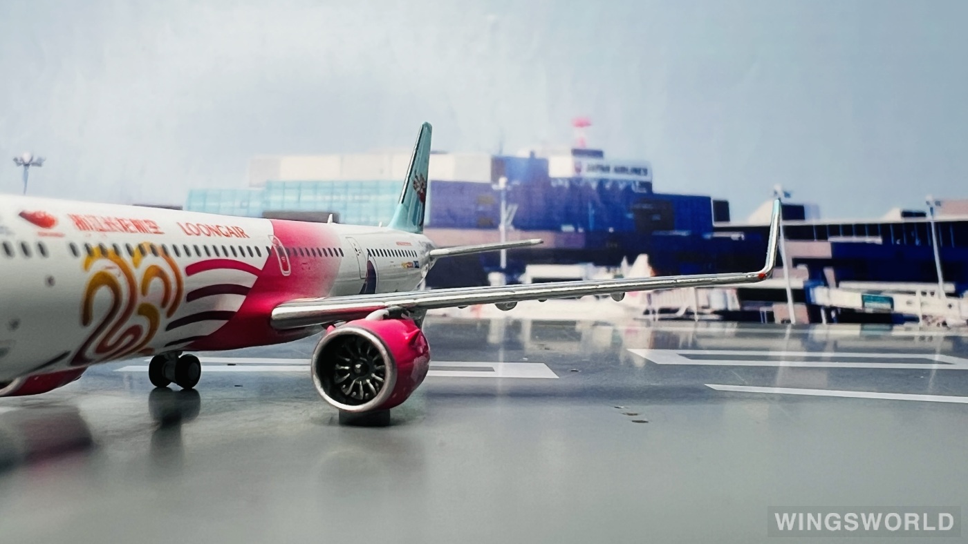 HYJLwings 1:400 HY210091 Loong Air 浙江长龙航空 Airbus A321neo B-329R