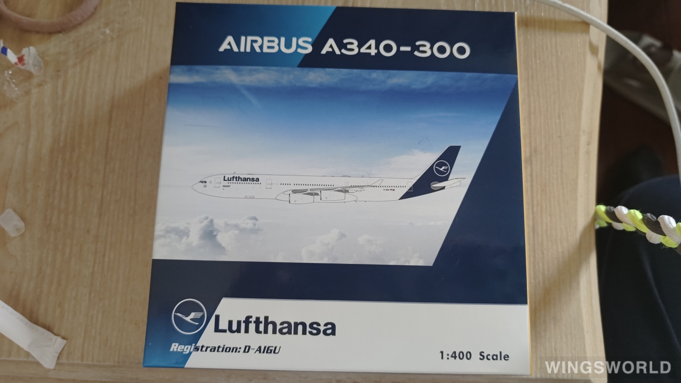 Phoenix 1:400 PH04547 Lufthansa 汉莎航空 Airbus A340-300 D-AIGU
