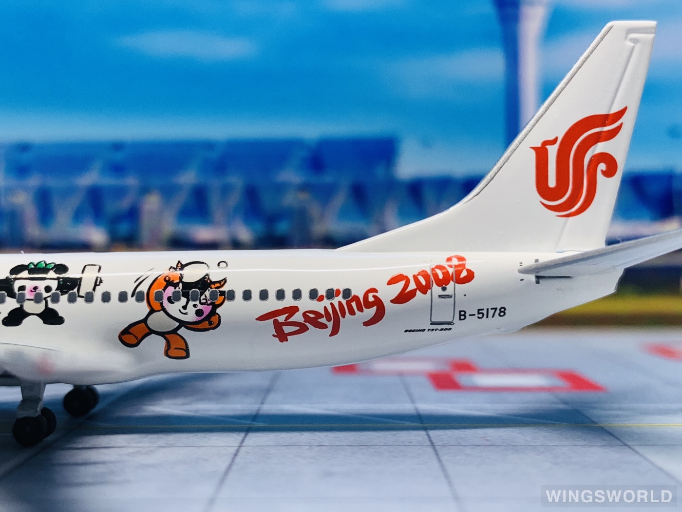 Pandamodel 1:400 73803 Air China 中国国际航空 Boeing 737-800 B-5178