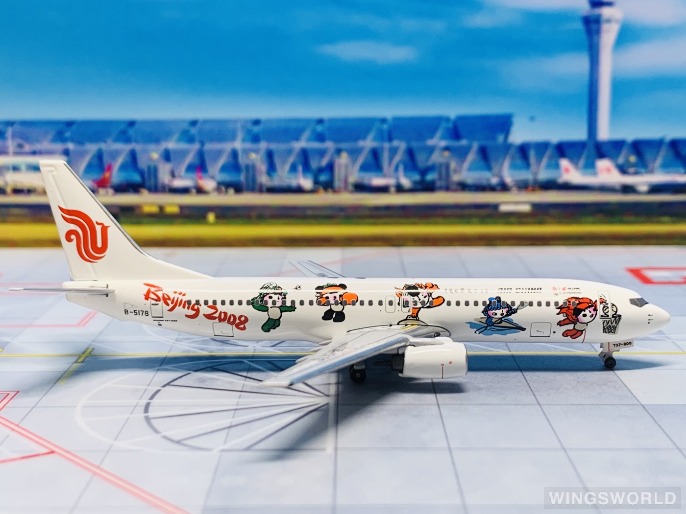 Pandamodel 1:400 73803 Air China 中国国际航空 Boeing 737-800 B-5178