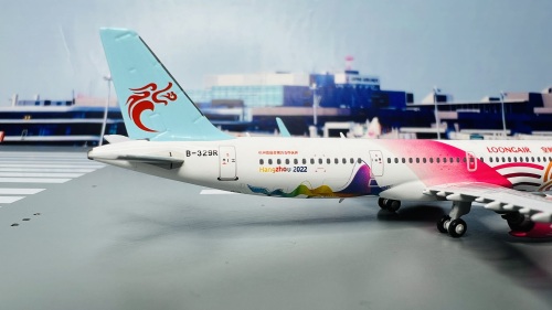 Loong Air 浙江长龙航空 Airbus A321neo B-329R  HY210091 HYJLwings 1:400