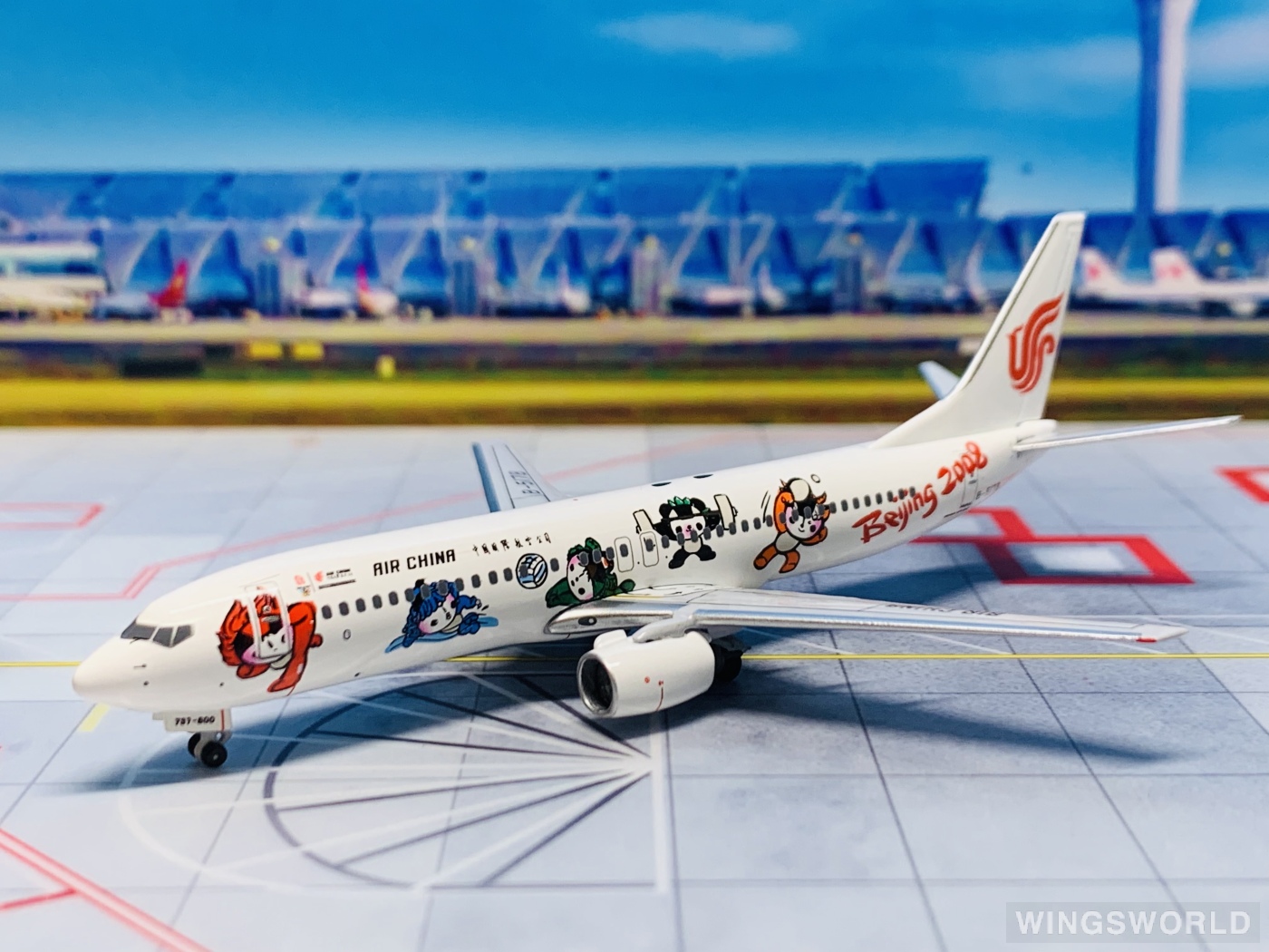 Pandamodel 1:400 73803 Air China 中国国际航空 Boeing 737-800 B-5178