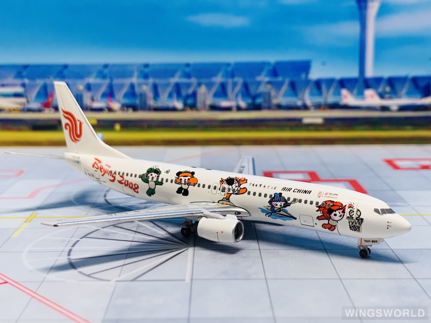 Pandamodel 1:400 73803 Air China 中国国际航空 Boeing 737-800 B-5178