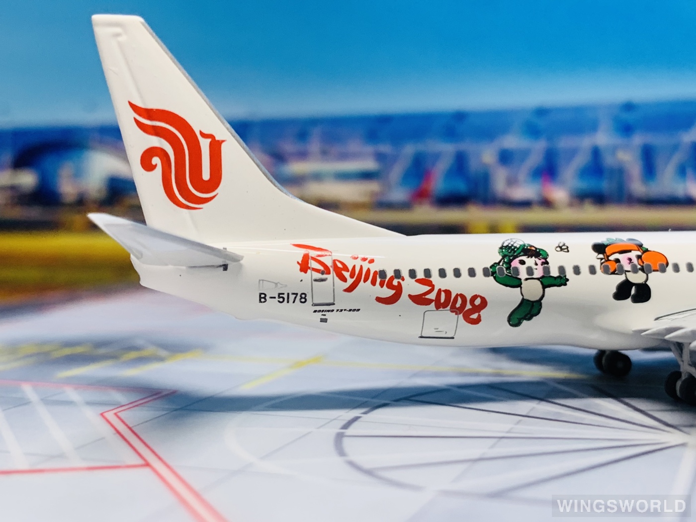 Pandamodel 1:400 73803 Air China 中国国际航空 Boeing 737-800 B-5178