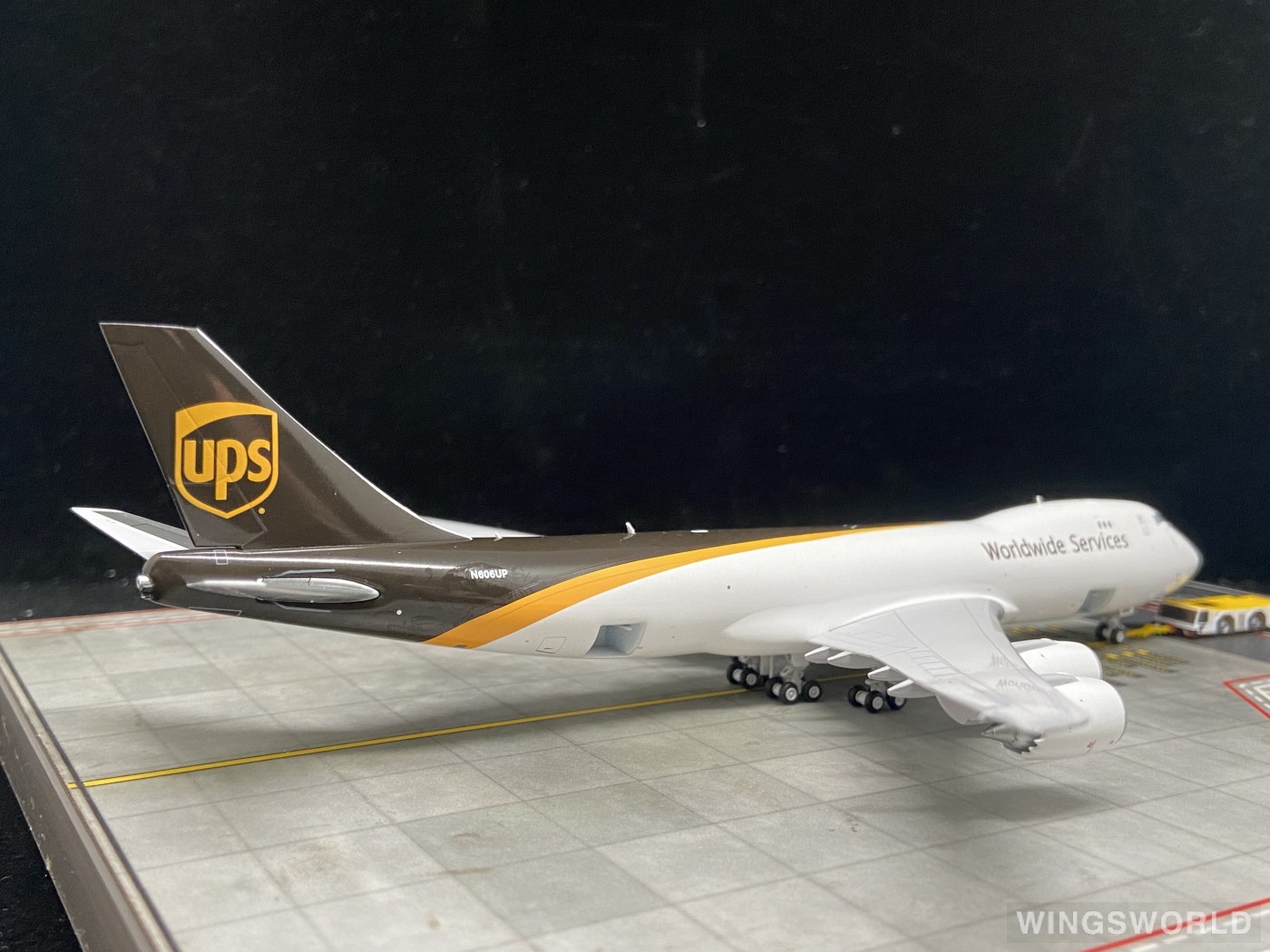Geminijets 1:400 GJUPS1899 UPS 联合包裹公司 Boeing 747-8F N606UP