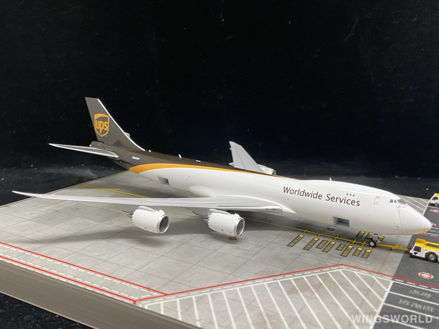 Geminijets 1:400 GJUPS1899 UPS 联合包裹公司 Boeing 747-8F N606UP