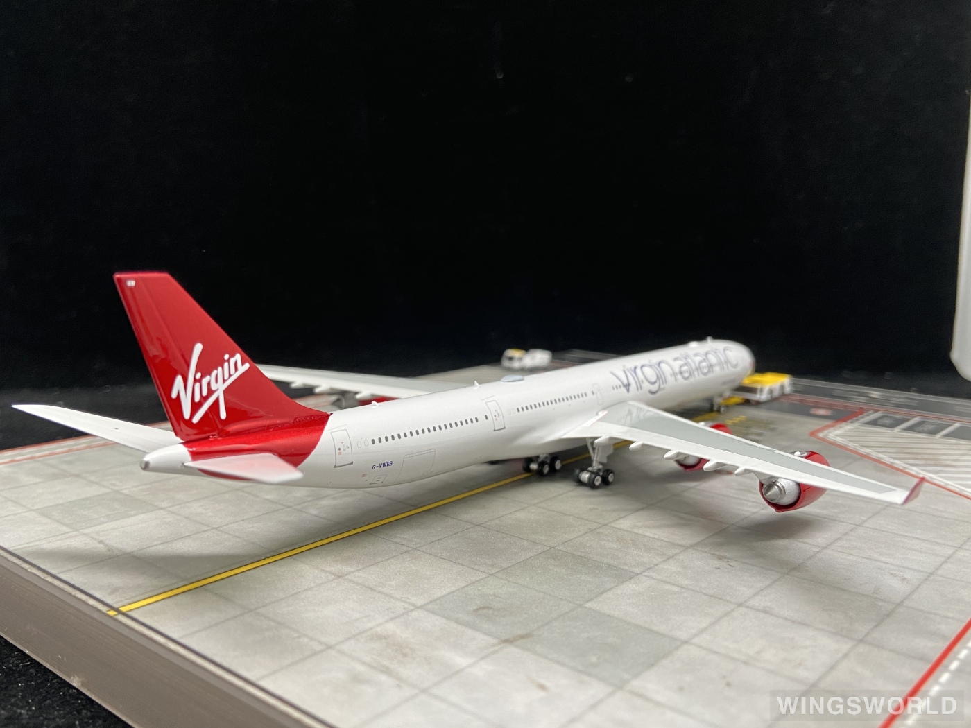 Phoenix 1:400 PH04553 Virgin Atlantic Airways 维珍航空 Airbus A340-600 G-VWEB