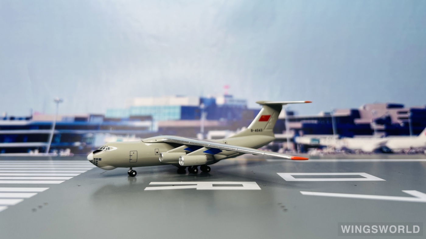 AeroClassics 1:400 Ilyushin Il-76 PLAAF 中国空军AC18234B B-4043 的